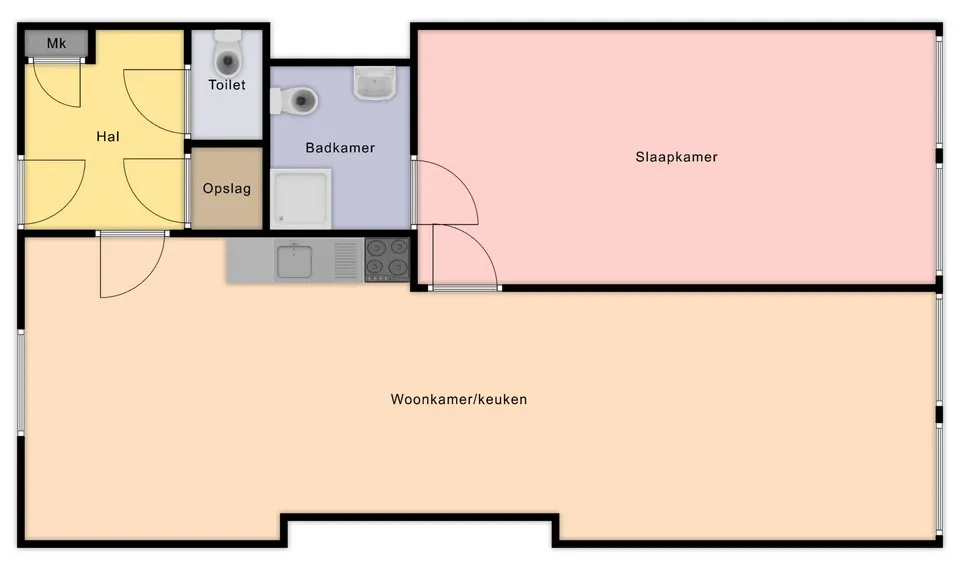 Appartement 31H in Dongen