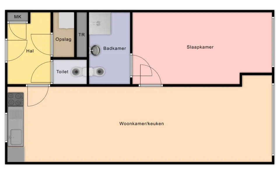 Appartement in Dongen 35S